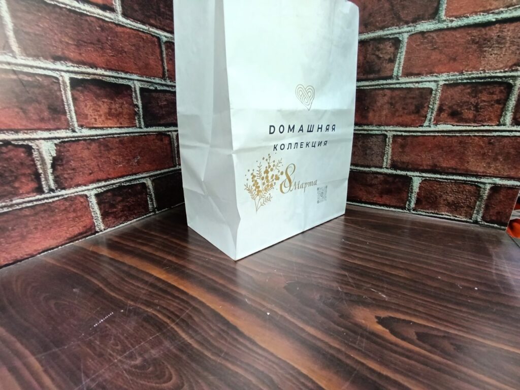 Пакеты с логотипом на заказ Казань